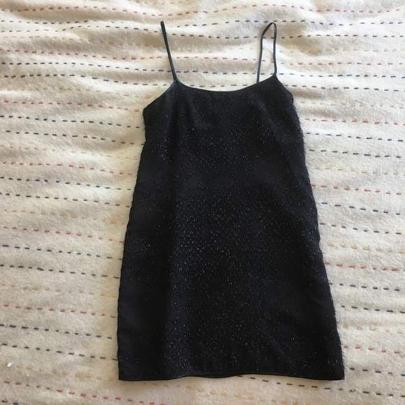 🧿FrenchConnection Little Black Sparkle Dress - Picture 1 of 4